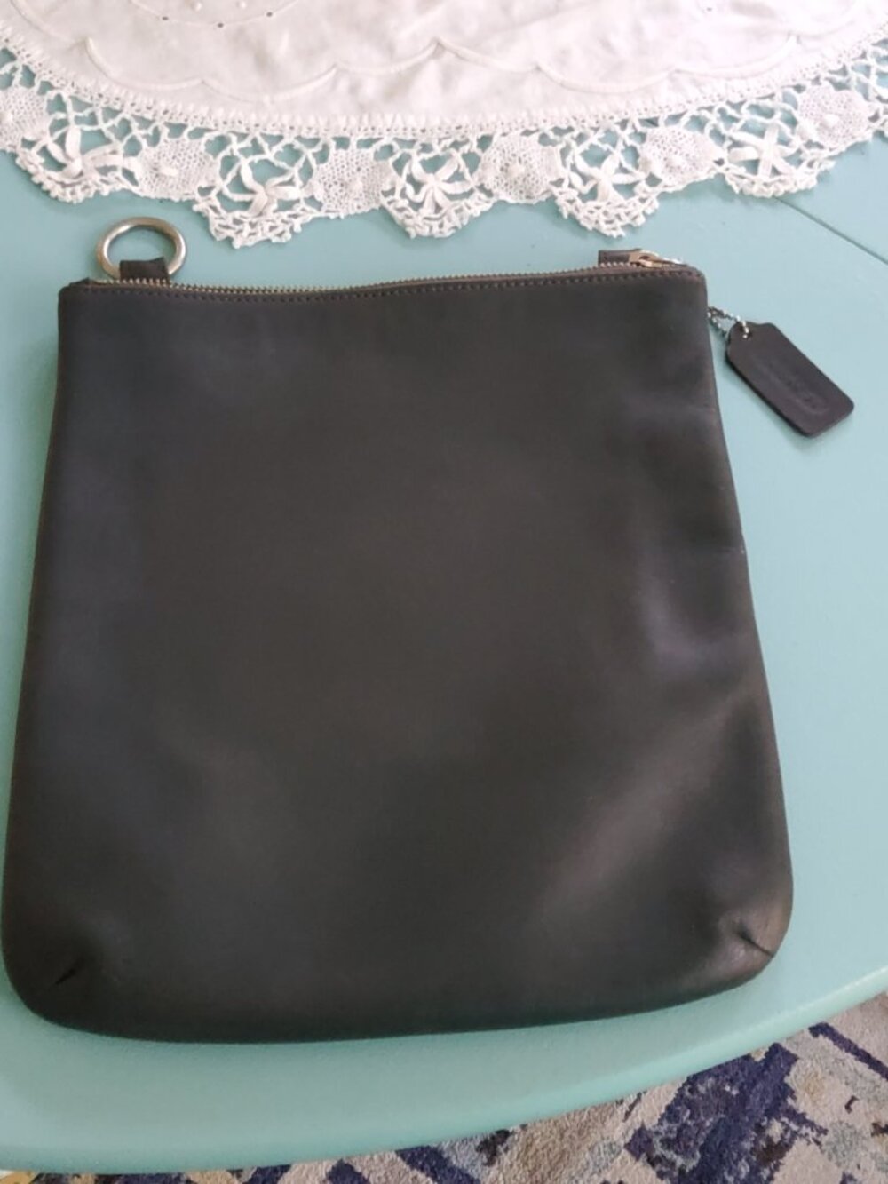 Vintage Coach Chelsea Slim Crossbody 9457 in Grey - Picture 2 of 12